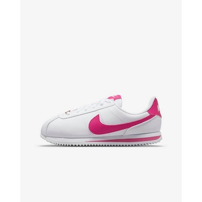 NIKE CORTEZ BASIC SL (GS) 男女大童休閒鞋-白粉-904764109