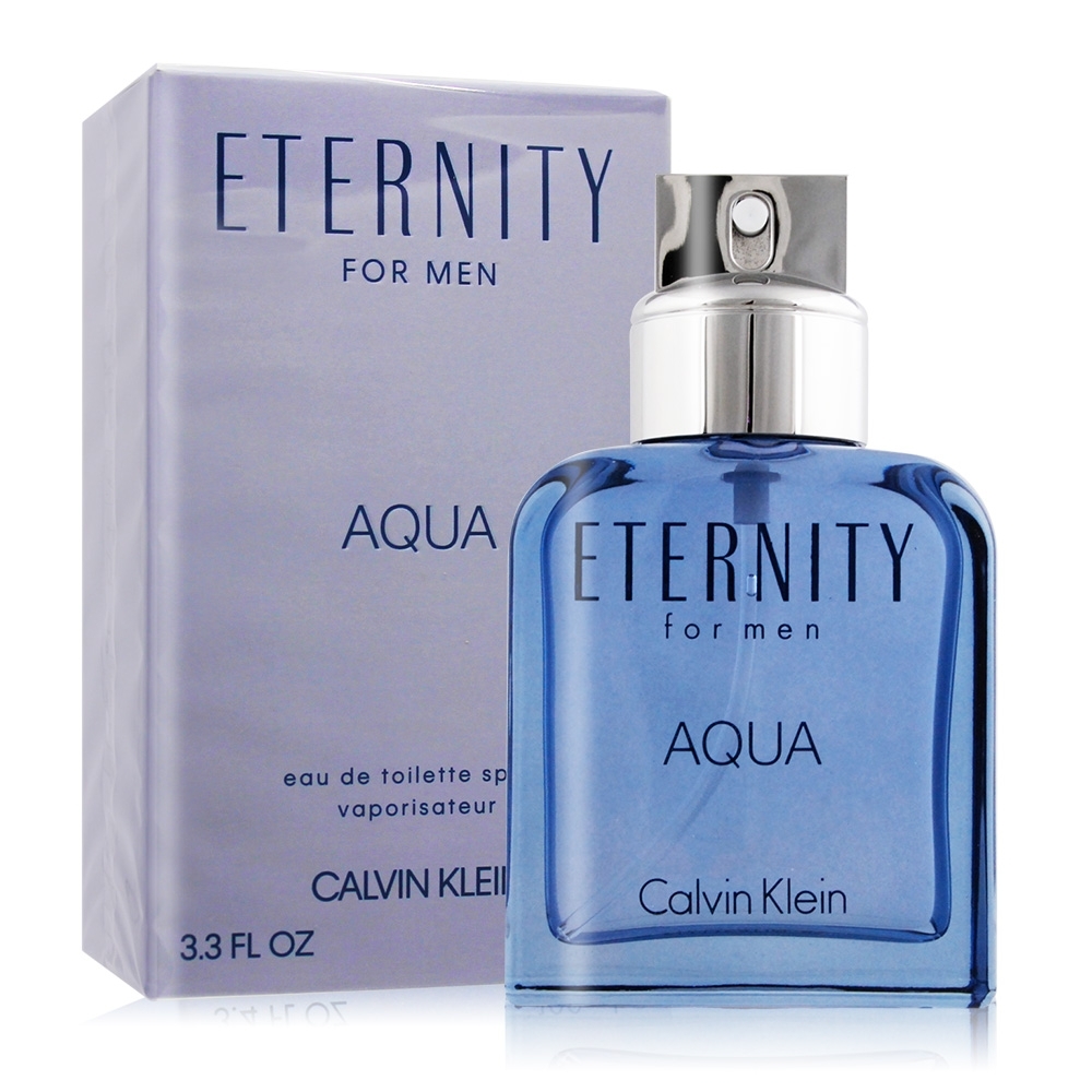 *Calvin Klein CK Eternity AQUA 永恆之水男性淡香水100ml-國際航空版