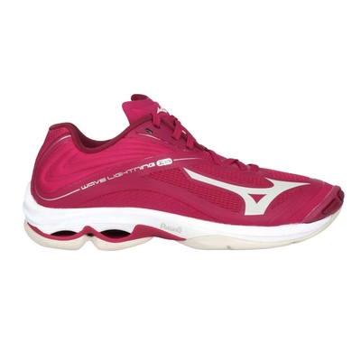 MIZUNO WAVE LIGHTNING Z6 女排球鞋-訓練 美津濃 V1GC200064 玫紅紫銀