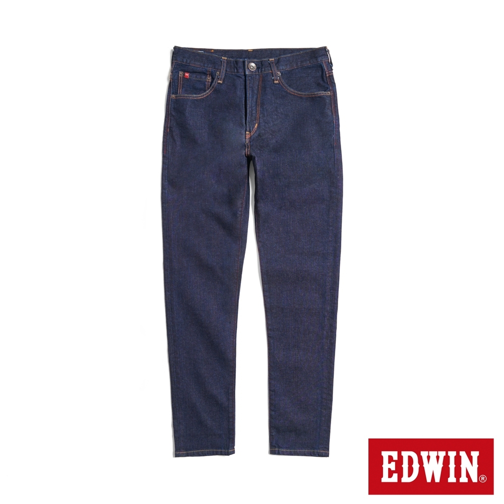 EDWIN 紅標 小直筒牛仔褲-男-原藍色