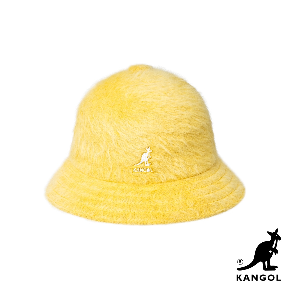 KANGOL-FURGORA鐘型帽-黃色