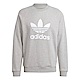 Adidas Trefoil Crew [IM4501] 男 長袖 上衣 衛衣 運動 經典 三葉草 休閒 棉質 灰 product thumbnail 1