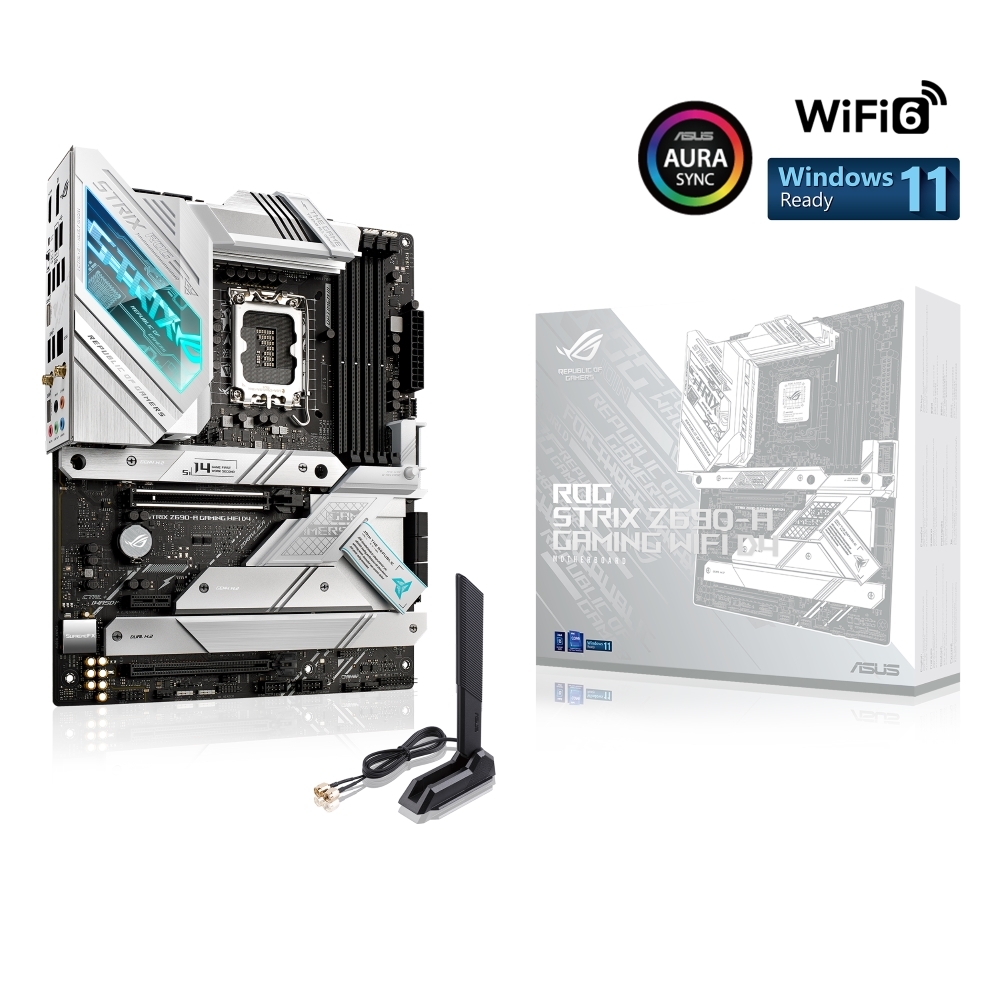 華碩ROG STRIX Z690-A GAMING WIFI D4 主機板| 華碩主機板(INTEL腳位