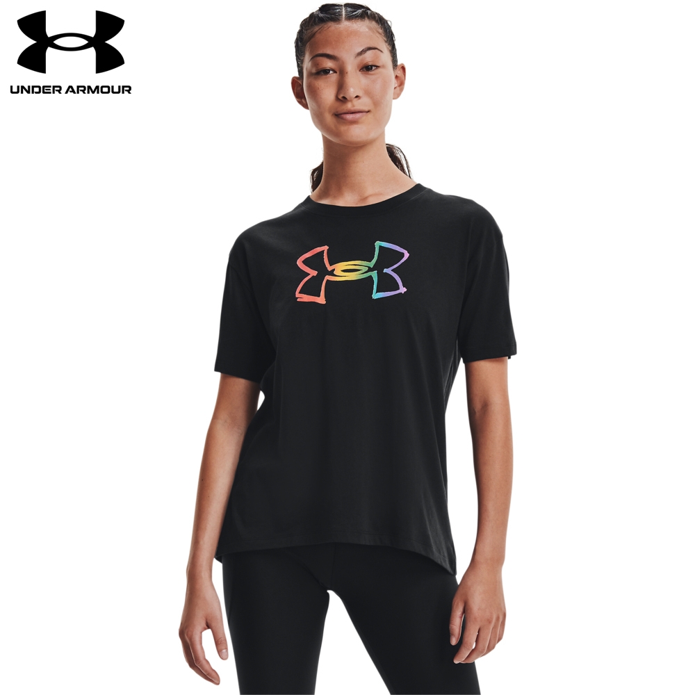 【UNDER ARMOUR】UA 女 Pride短T-Shirt-優惠商品