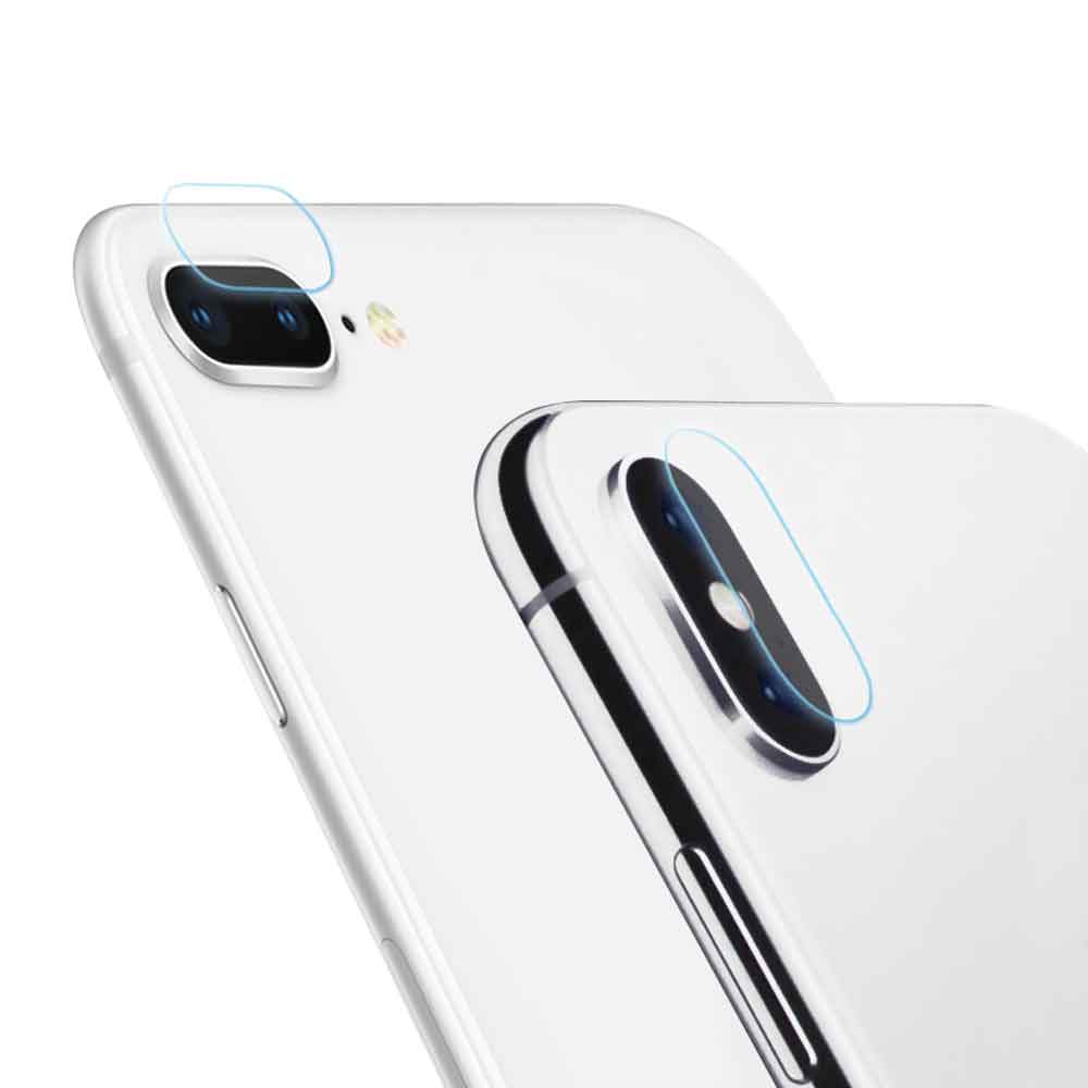 嚴選奇機膜 (2入加1組防塵套) iPhone 8 Plus/7 Plus 鏡頭鋼化玻璃膜