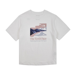 The North Face W S/S PLACE WE LOVE TEE - AP 女短袖上衣-白-NF0A86Q6FN4