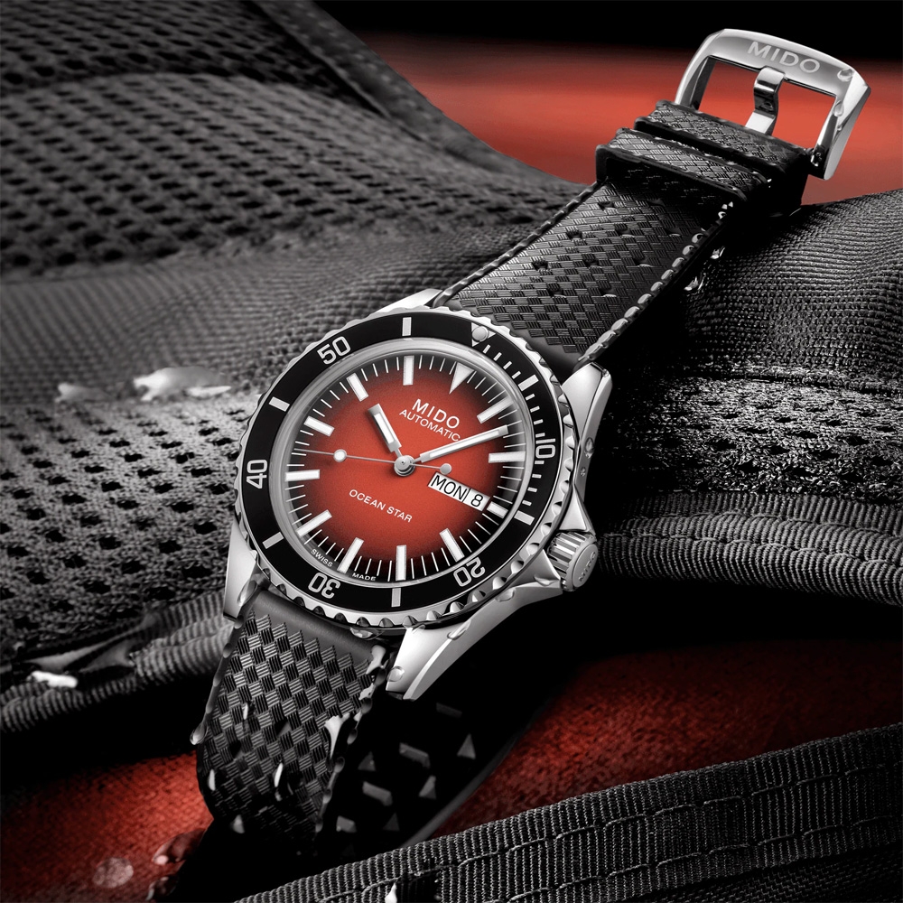 MIDO美度 官方授權經銷商M3 OCEAN STAR海洋之星 復刻潛水機械腕錶 40.5mm/M0268301742100