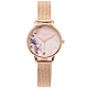 OLIVIA BURTON 花香錦簇款米蘭帶手錶(OB16PP39)-粉色面/30mm product thumbnail 1