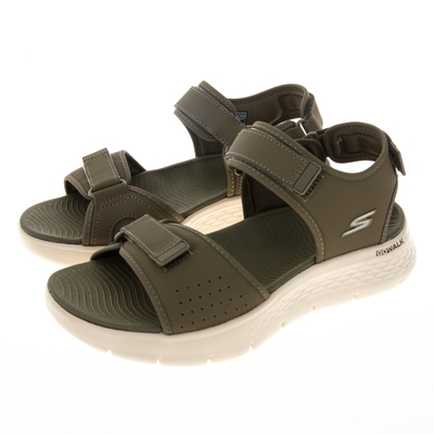 SKECHERS 男鞋 健走系列涼鞋 拖鞋 GO WALK FLEX SANDAL - 229205OLV