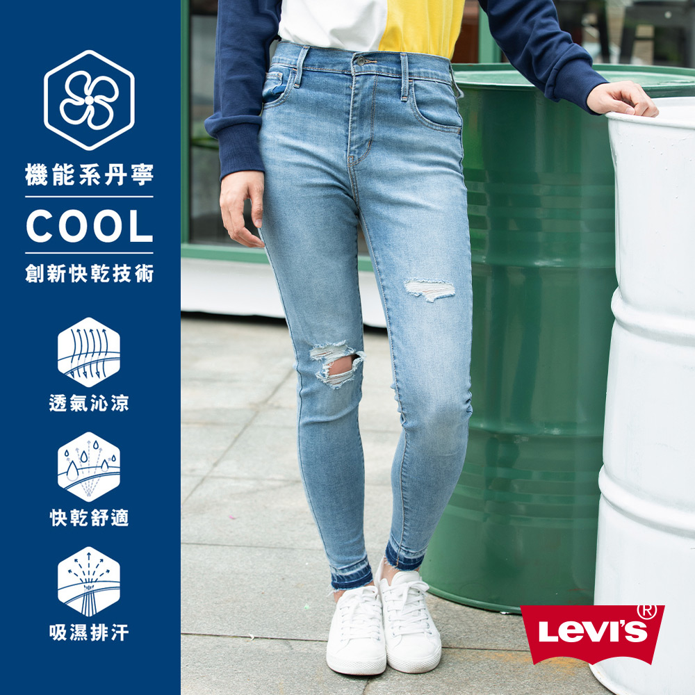 Levis 女款 720 高腰超緊身窄管 超彈力牛仔褲Cool Jeans