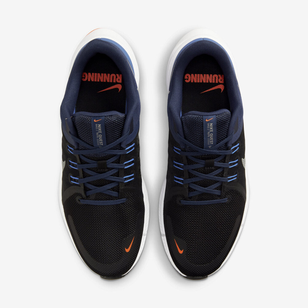 Nike Quest 4 [DA1105-004] 男慢跑鞋運動訓練休閒輕量避震包覆支撐透氣