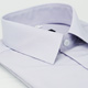 金安德森 紫色黑細紋吸排窄版短袖襯衫fast product thumbnail 1
