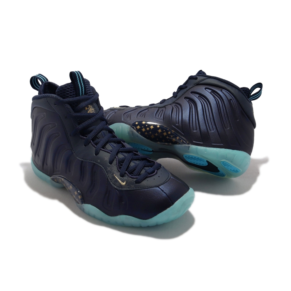 Nike 籃球鞋Little Posite One 女鞋海外限定經典款太空鞋避震包覆大童