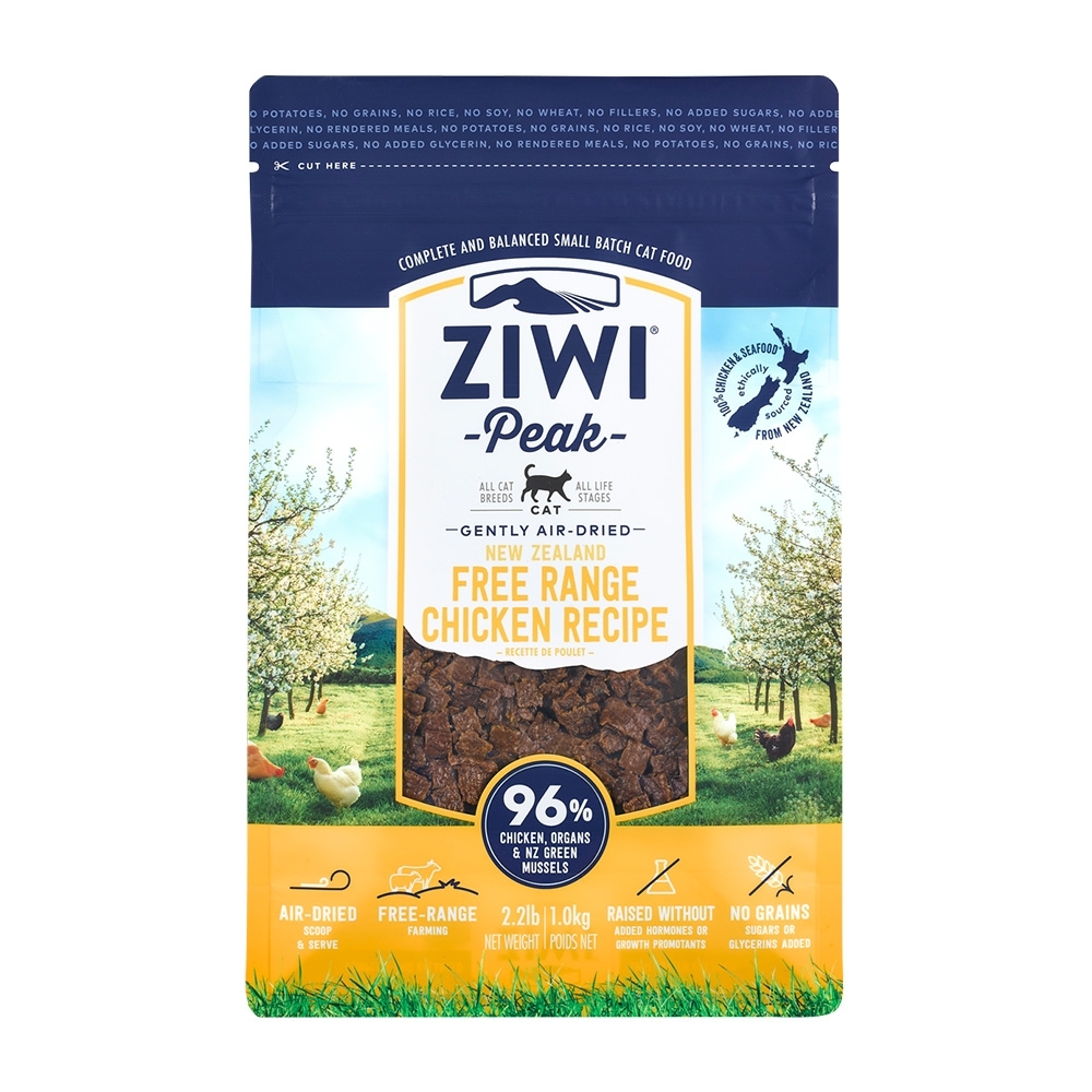 ZiwiPeak 巔峰 96%鮮肉貓糧 雞肉 1Kg