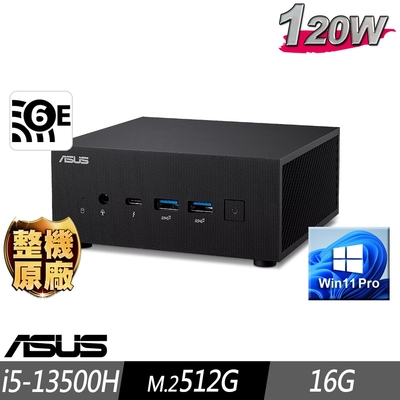 ASUS 華碩 PN64-E1 迷你商用電腦 i5-13500H/16G/M.2-512GB/W11P