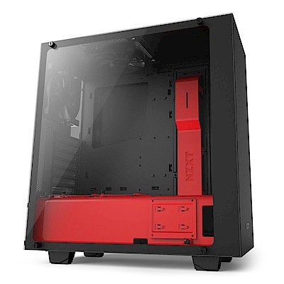 NZXT【Source 340 Elite】透側 ATX電腦機殼《黑紅》