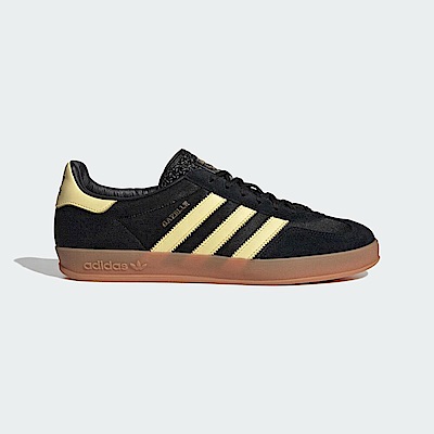 Adidas Gazelle Indoor IG4999 男 休閒鞋 運動 經典 復古 麂皮 膠底 三葉草 黑黃