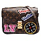 LV M43991 Pochette Metis系列圖案刺繡貼布手提/斜背郵差包 product thumbnail 1