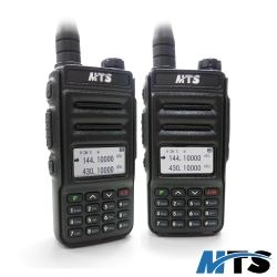 MTS 雙段/雙頻/雙待無線對講機 MTSVU68T（2入組）