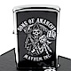 ZIPPO 美系~Sons Of Anarchy-混亂之子-死神圖案設計打火機 product thumbnail 1