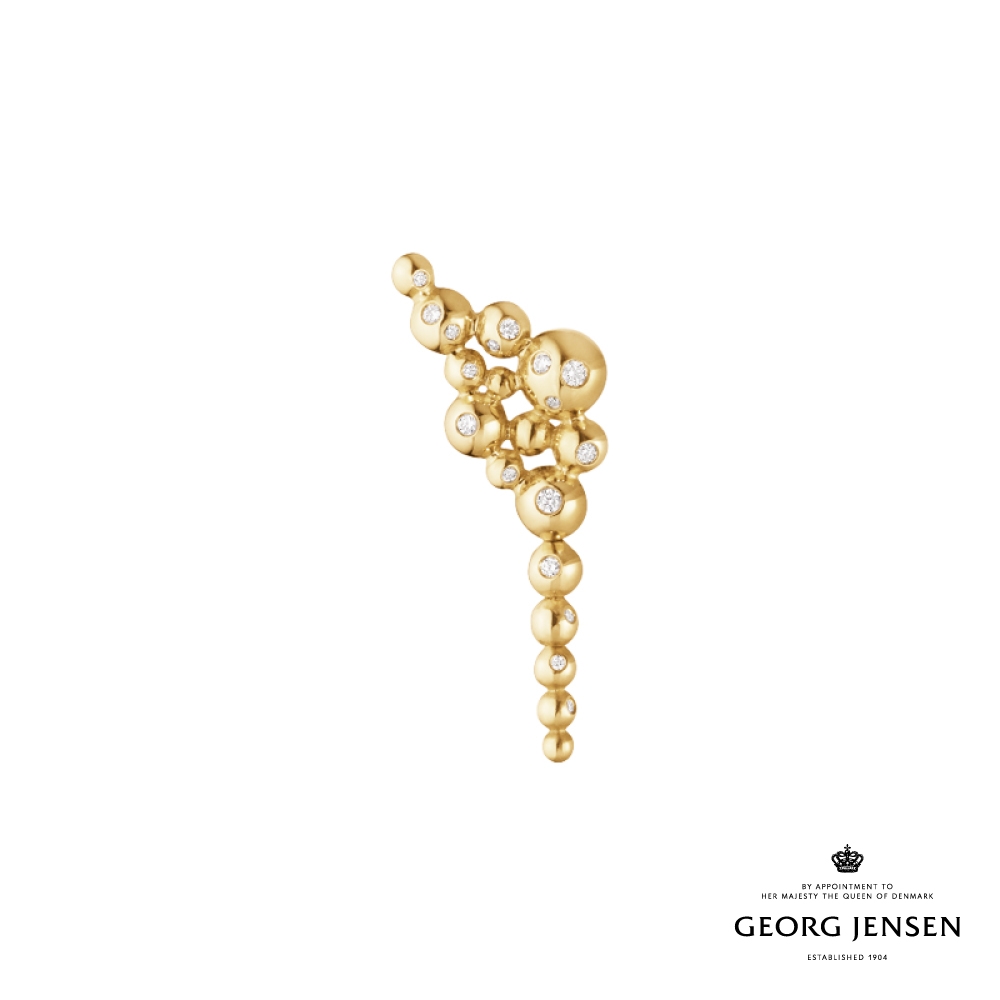 Georg Jensen 喬治傑生 MOONLIGHT GRAPES 耳環-18K再生黃金