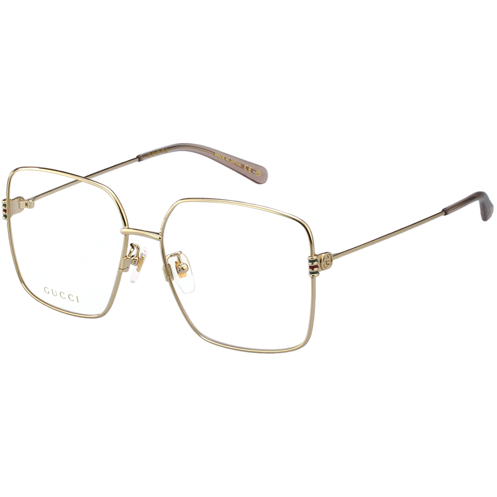 GUCCI 光學眼鏡(金色)GG12840