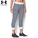 【UNDER ARMOUR】女 CG TB刷毛長褲 鋼鐵灰 product thumbnail 1