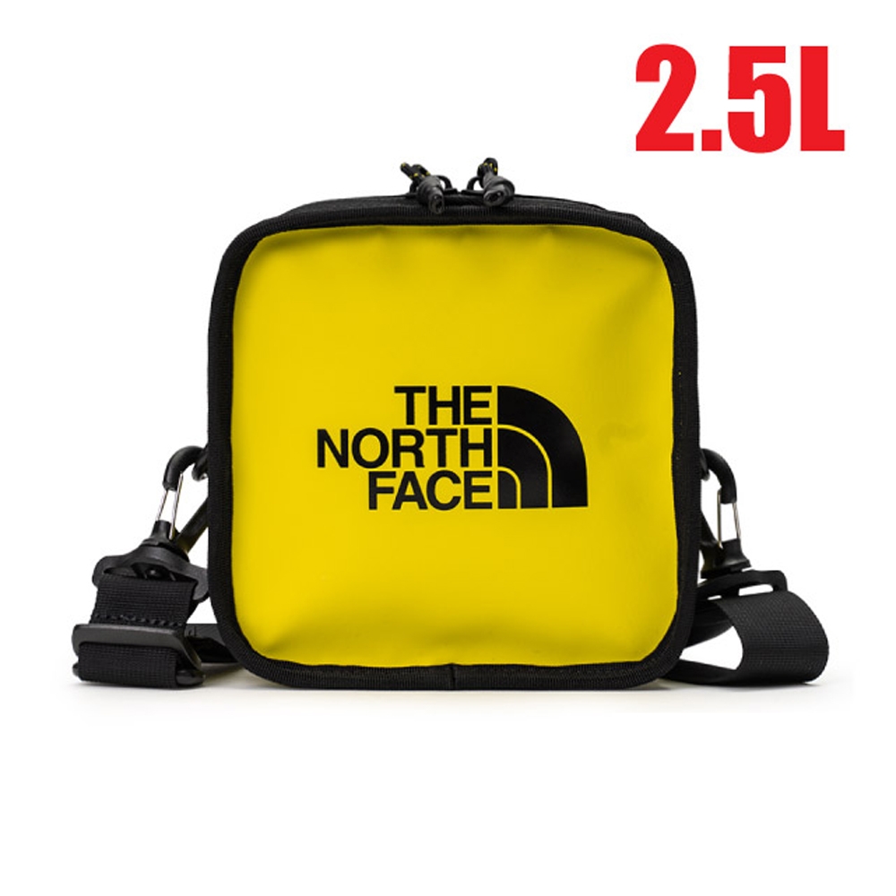 TNF 2.5L 大Logo多功能日用防水耐磨單肩斜背包/腰包.零錢置物包_檸檬黃 N product image 1