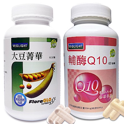 素天堂 去醣基非基改大豆菁華(2瓶)＋輔酵素Q10(2瓶)