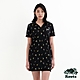 Roots 女裝- FLORAL POLO洋裝-黑色 product thumbnail 1