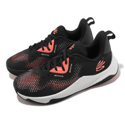 Under Armour 籃球鞋 Curry HOVR Splash 3 男鞋 黑 白 支撐 Black Beta UA 3026899001