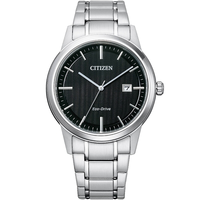 CITIZEN星辰 光動能簡約腕錶 40mm/AW1231-66E