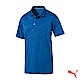 PUMA GOLF 男運動翻領上衣 藍 575932 05 product thumbnail 1