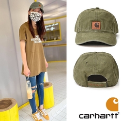 carhartt 美式皮標水洗棒球帽 老帽 卡車司機帽 滑板 復古 情侶款