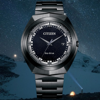 CITIZEN星辰 無際星輝限定款 光動能腕錶 BN1015-52E