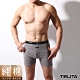 TELITA(超值6件組)男內褲 純棉素色針織平口褲/四角褲  時尚灰 product thumbnail 2