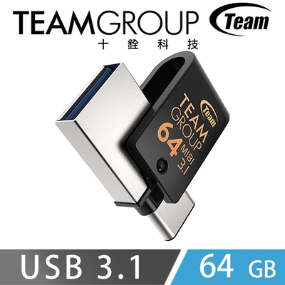 Team十銓 USB3.1 Type-C 64G OTG 隨身碟 M181