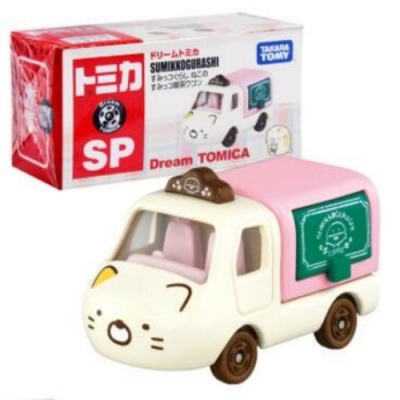 任選TOMICA Dream 角落生物 貓咪小貨車(咖啡店) TM16240 多美小汽車