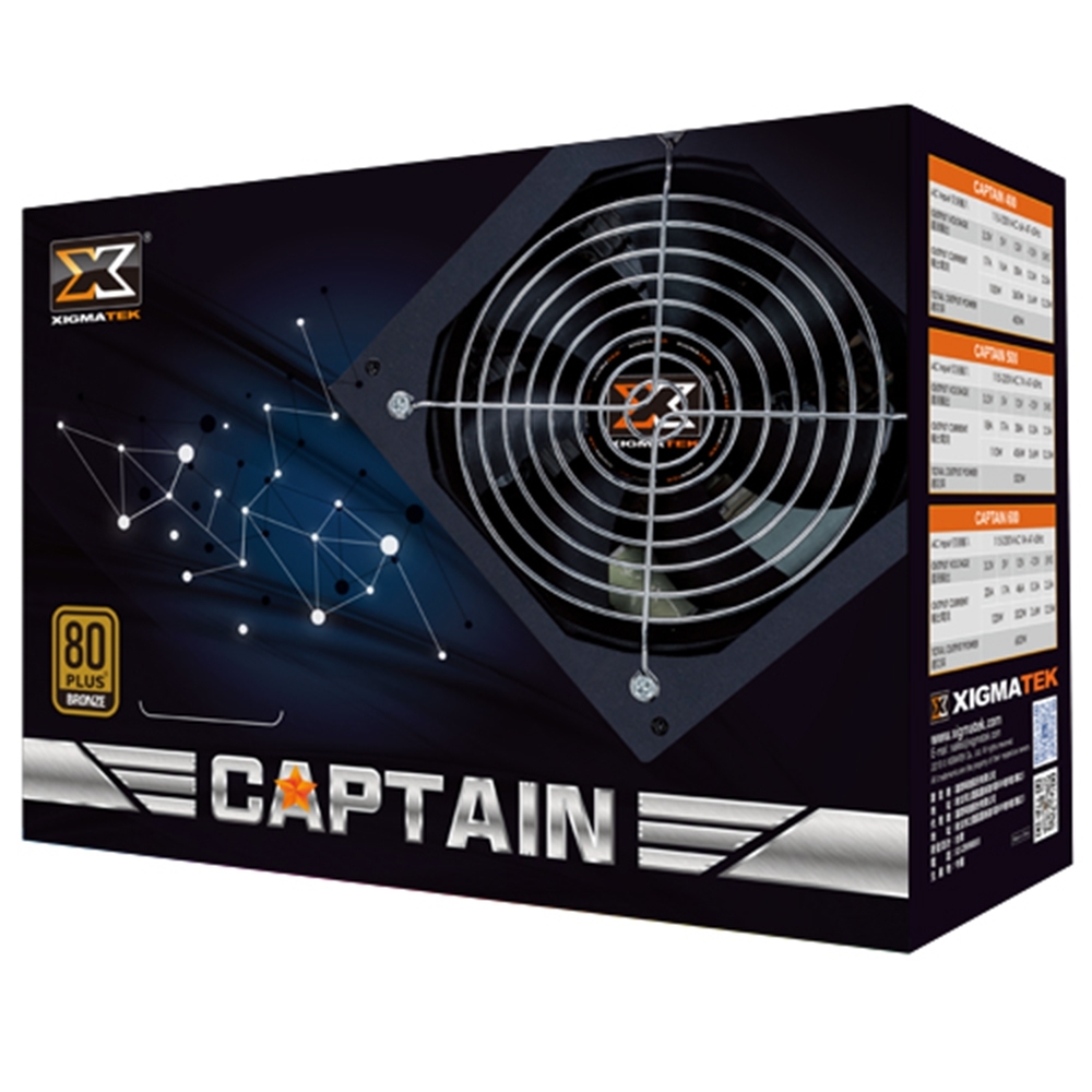 Xigmatek Captain 500W 80+銅牌