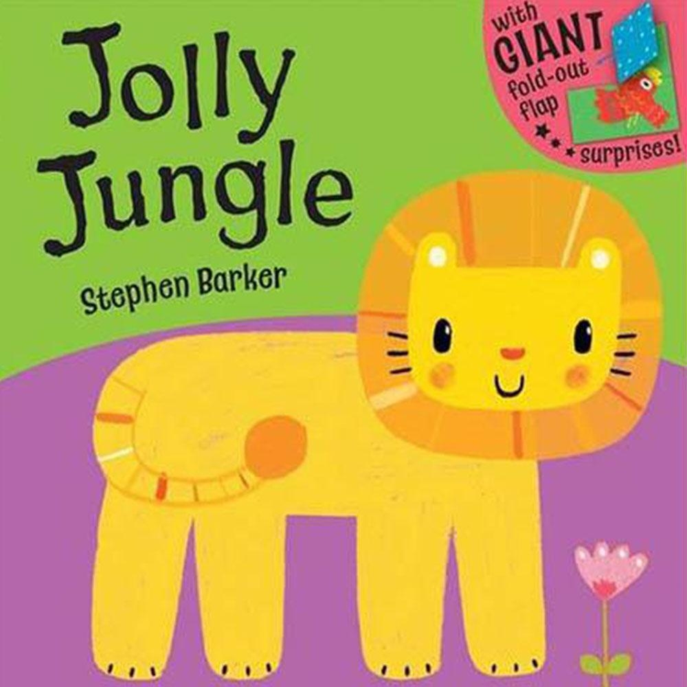 Jolly Jungle 歡樂叢林大型內頁幼兒書 | 拾書所