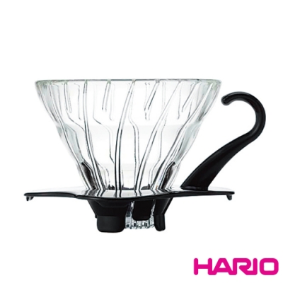 HARIO V60黑色01玻璃濾杯 / VDG-01B