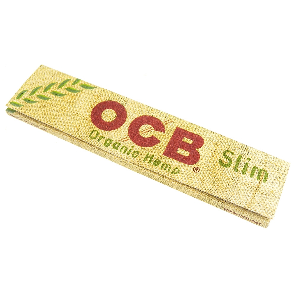 OCB 法國進口-環保未漂白有機麻捲煙紙King Size 加長尺寸*5包
