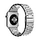 Apple Watch 不鏽鋼三珠蝶扣錶帶-贈拆錶器(星空銀-38mm) product thumbnail 1