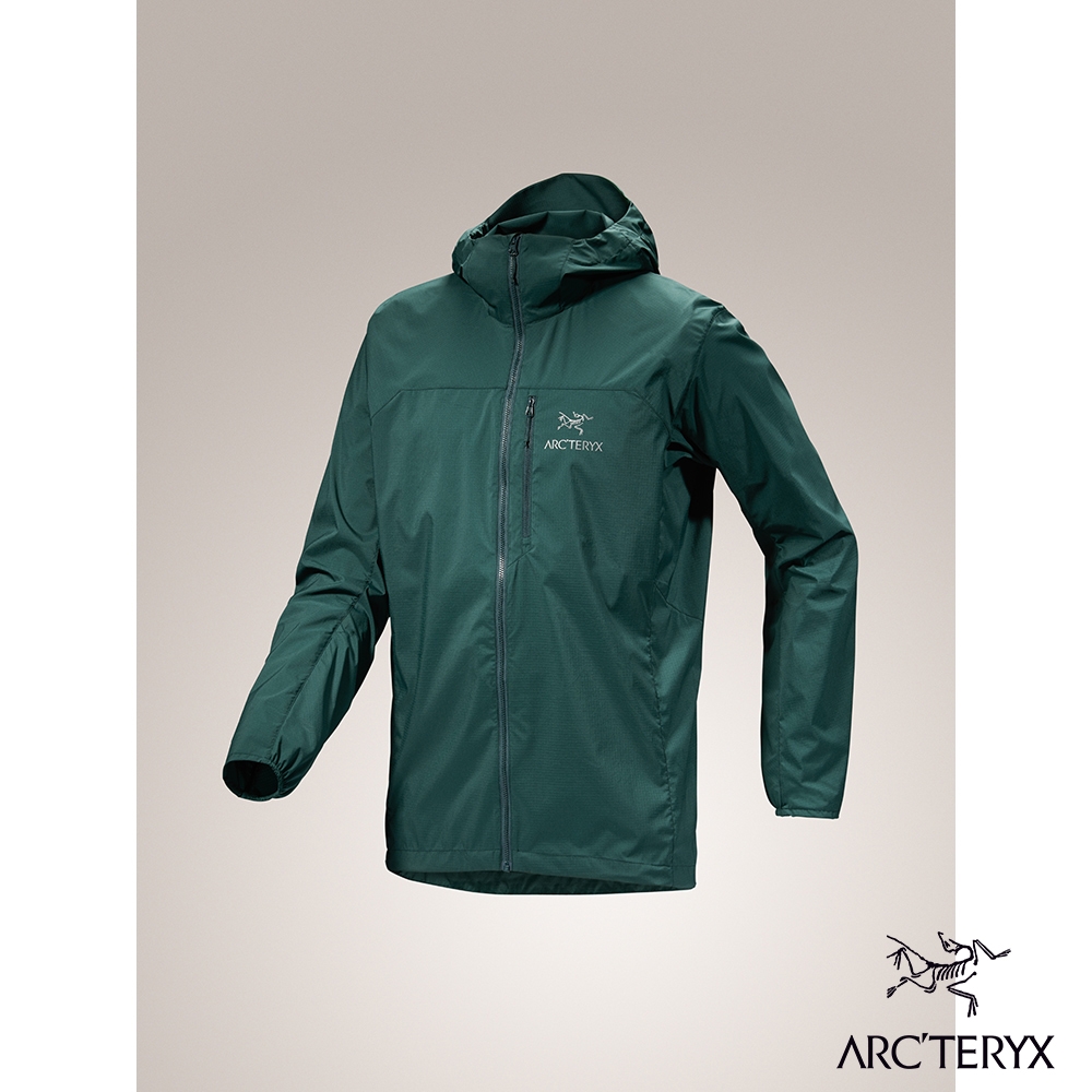 Arcteryx 始祖鳥 男 Squamish 風衣外套 皮西亞斯綠