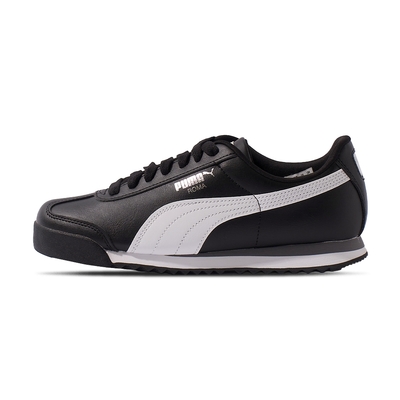 Puma Roma Basic 男 女 黑 復古 運動 慢跑 低筒 皮革 基本款 休閒鞋 35357211