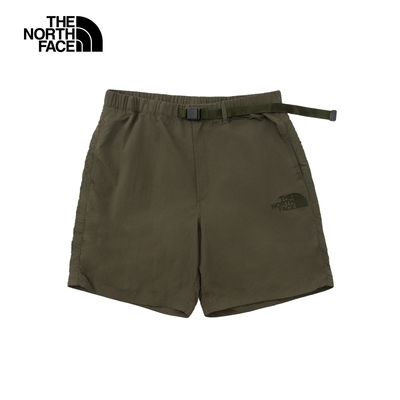 【The North Face 官方旗艦】北面UE男款褐色多口袋短褲｜89TX21L