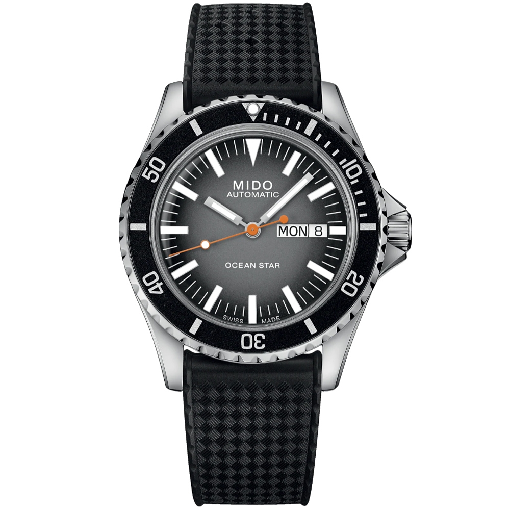 MIDO美度 官方授權經銷商M3 OCEAN STAR海洋之星 復刻潛水機械腕錶 40.5mm/M0268301708100