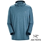 加拿大 ARCTERYX 始祖鳥 男 Cormac Hoody 登山輕量透氣快乾長袖連帽排汗衣.帽T_寧靜雜綠 product thumbnail 1