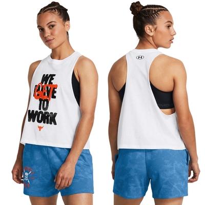 【UNDER ARMOUR】女 Pjt Rock W Underground 背心_1382710-100