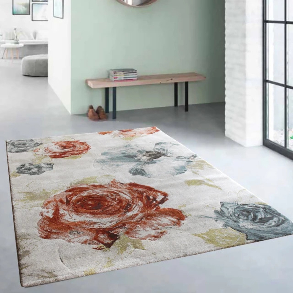 范登伯格 - 歐斯特 現代地毯 - 花朵 (200 x 290cm)